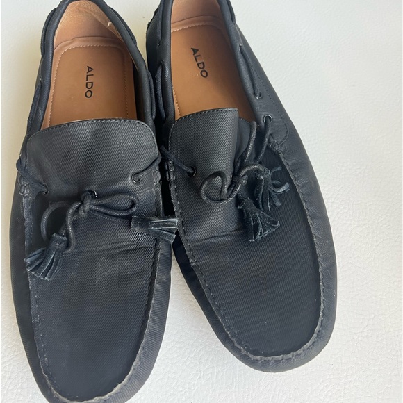ALDO Leather boat shoes - Picture 2 of 6